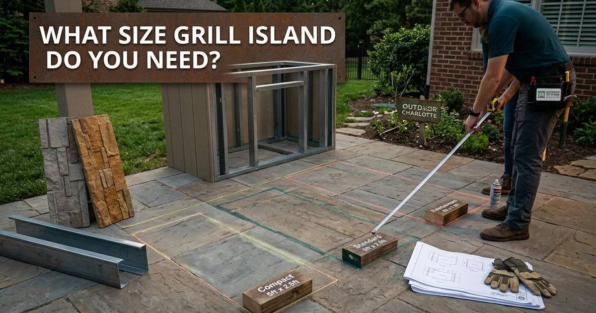 What Size Grill Island Do You Need? A Complete Sizing Guide