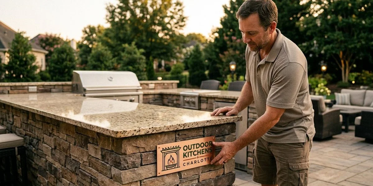 Durable Outdoor Kitchen Countertops in Charlotte